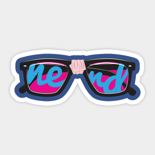 Nerd Sticker